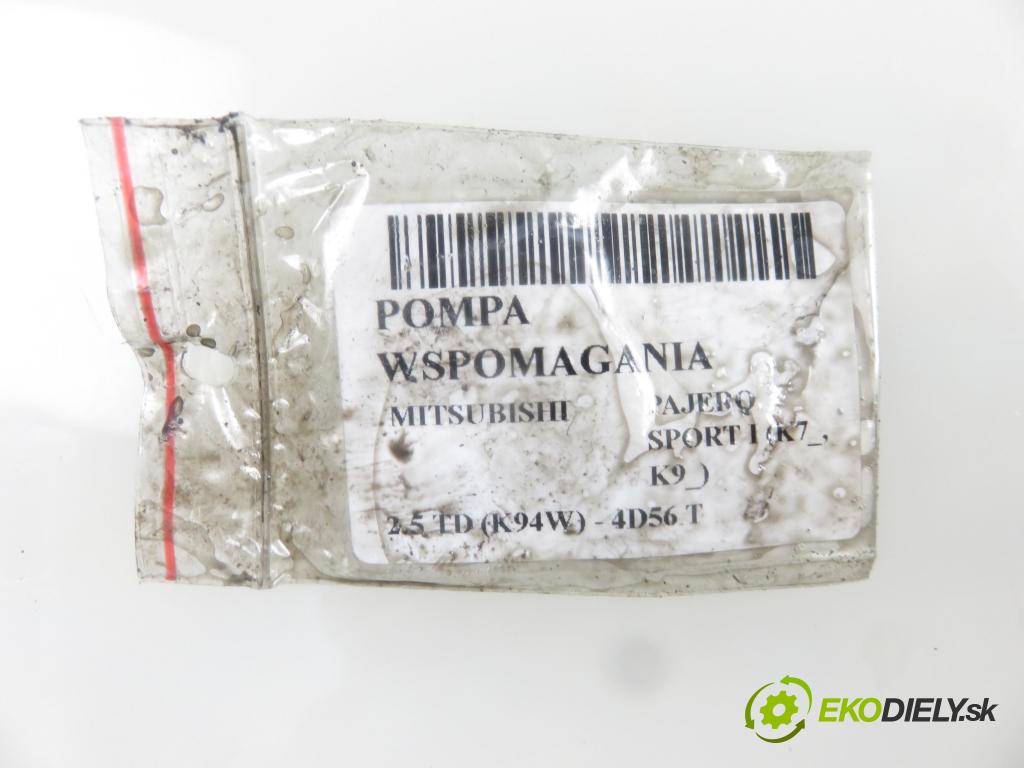 MITSUBISHI PAJERO SPORT I (K7_, K9_) SUV 1999 73,00 2.5 TD (K94W) 99 - 4D56 T 2477,00 Pumpa servočerpadlo  (Servočerpadlá, pumpy riadenia)