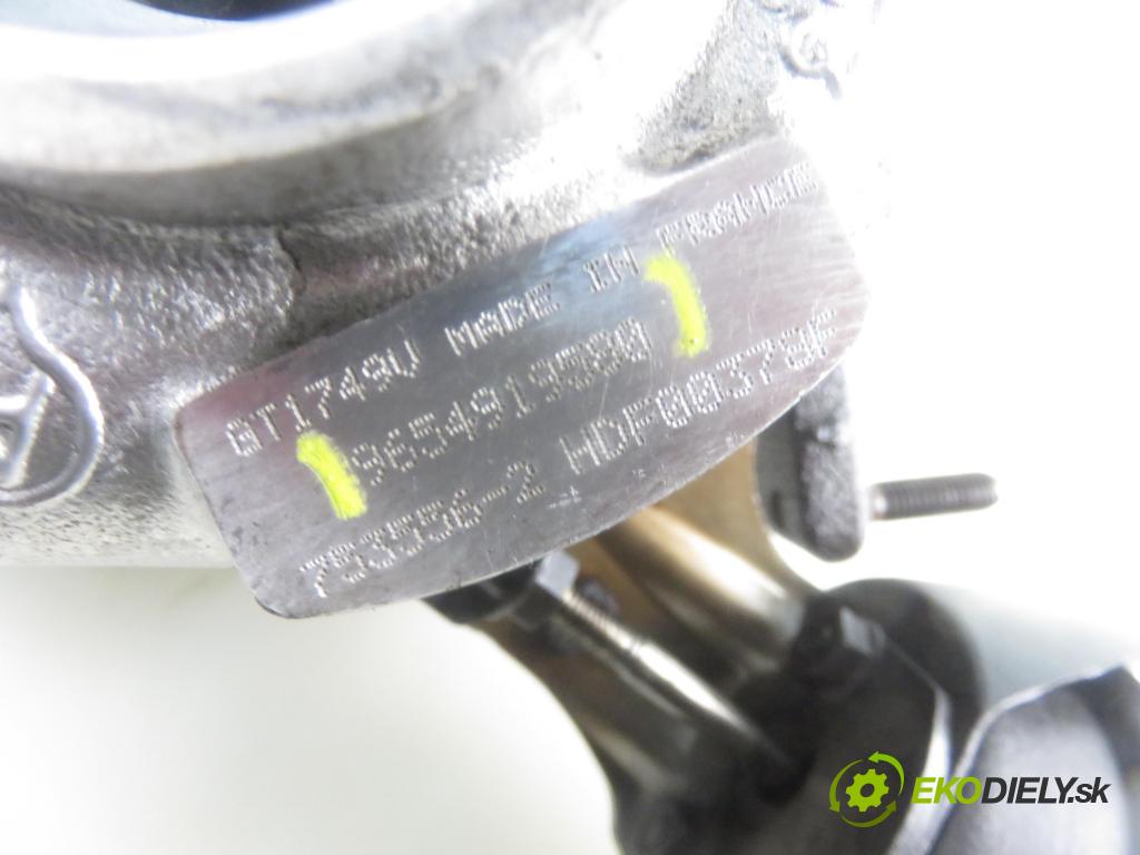 PEUGEOT 407 (6D_) SEDAN 2004 100,00 2.0 HDi 135 - RHR 1997,00 RYCHLONABÍJEČKA: 9654919580 (Turbodúchadla (kompletní))