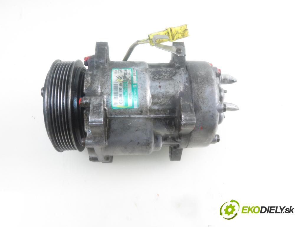 CITROEN BERLINGO / BERLINGO FIRST nadwozie wielkoprzestrzenne (MPV) KOMBIVAN 2005 51,00 1.9 D - WJY (DW8B) 1868,00 KOMPRESOR: klimatizácie 9646416780 (Kompresory klimatizácie)