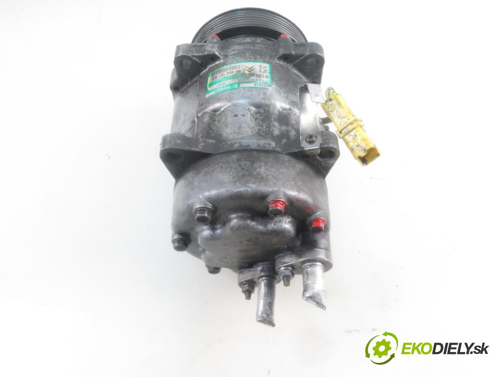 CITROEN BERLINGO / BERLINGO FIRST nadwozie wielkoprzestrzenne (MPV) KOMBIVAN 2005 51,00 1.9 D - WJY (DW8B) 1868,00 KOMPRESOR: klimatizácie 9646416780 (Kompresory klimatizácie)