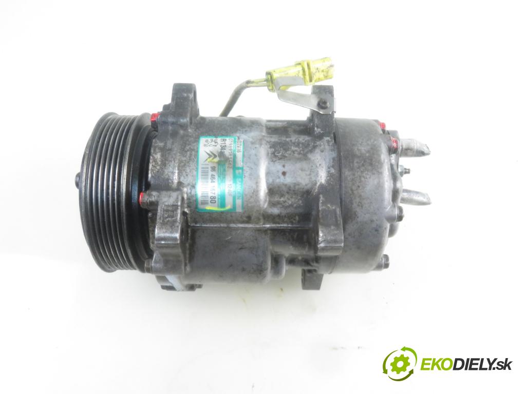 CITROEN BERLINGO / BERLINGO FIRST nadwozie wielkoprzestrzenne (MPV) KOMBIVAN 2005 51,00 1.9 D - WJY (DW8B) 1868,00 KOMPRESOR: klimatizácie 9646416780 (Kompresory klimatizácie)