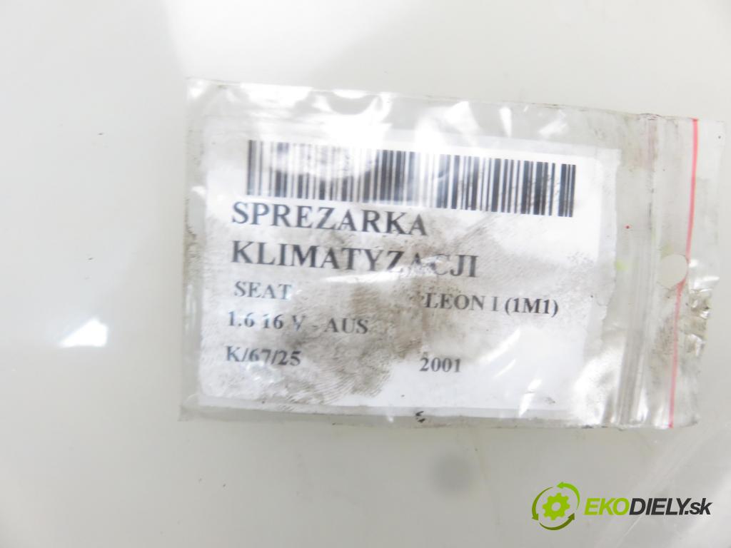 SEAT LEON (1M1) HB 2001 77,00 1.6 16 V - AUS 1598,00 KOMPRESOR: klimatizácie 1J0820803A (Kompresory klimatizácie)
