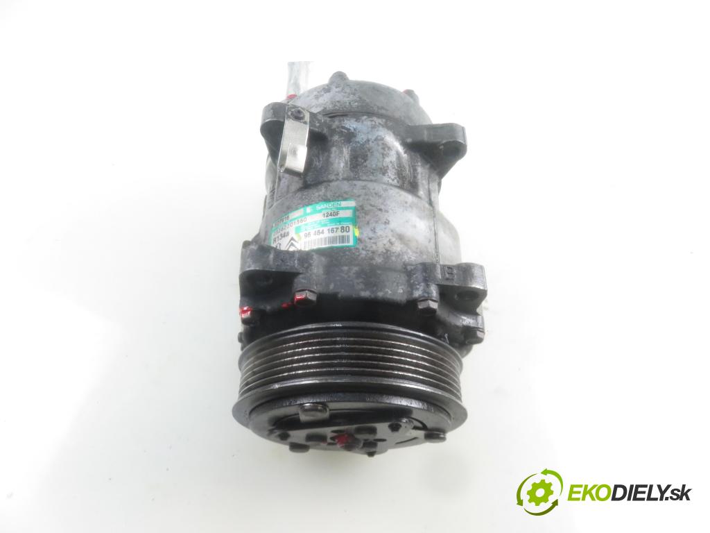 PEUGEOT PARTNER Combispace (5F) KOMBIVAN 2003 66,00 2.0 HDI - RHY (DW10TD) 1997,00 KOMPRESOR: klimatizácie 9646416780 (Kompresory klimatizácie)