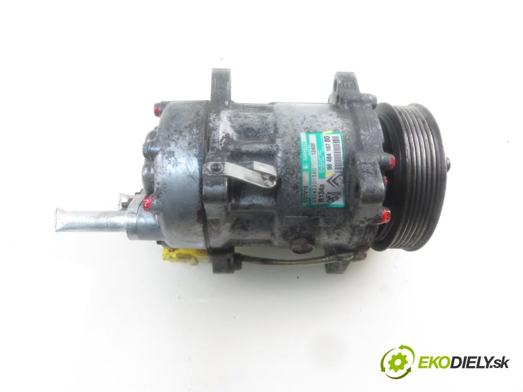 PEUGEOT PARTNER Combispace (5F) KOMBIVAN 2003 66,00 2.0 HDI - RHY (DW10TD) 1997,00 KOMPRESOR: klimatizácie 9646416780 (Kompresory klimatizácie)