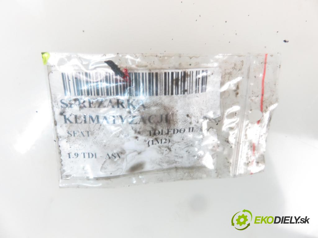 SEAT TOLEDO II (1M2) SEDAN 1999 81,00 1.9 TDI - ASV 1896,00 KOMPRESOR: klimatizácie 1J0820803F (Kompresory klimatizácie)