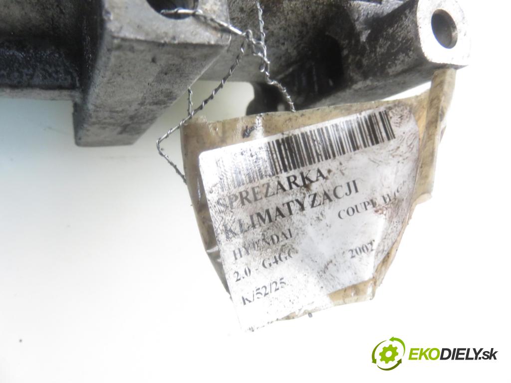 HYUNDAI COUPE (GK) COUPE 2002 100,00 2.0 136 -  G4GC 1975,00 KOMPRESOR: klimatizácie  (Kompresory klimatizácie)