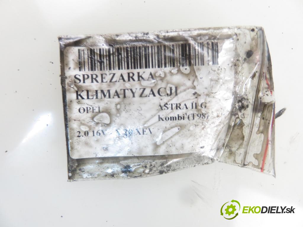 OPEL ASTRA G Kombi (T98) KOMBI 2000 100,00 2.0 16V - X 20 XEV 1998,00 KOMPRESOR: klimatizácie  (Kompresory klimatizácie)