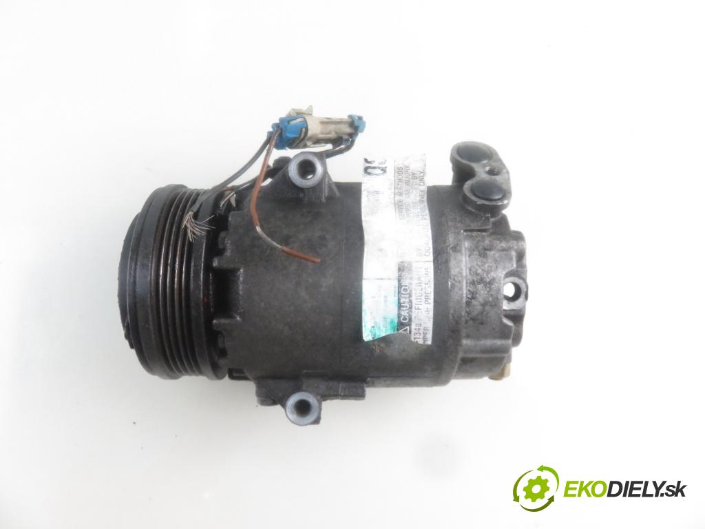 OPEL ASTRA G Kombi (T98) KOMBI 2000 100,00 2.0 16V - X 20 XEV 1998,00 KOMPRESOR: klimatizácie  (Kompresory klimatizácie)