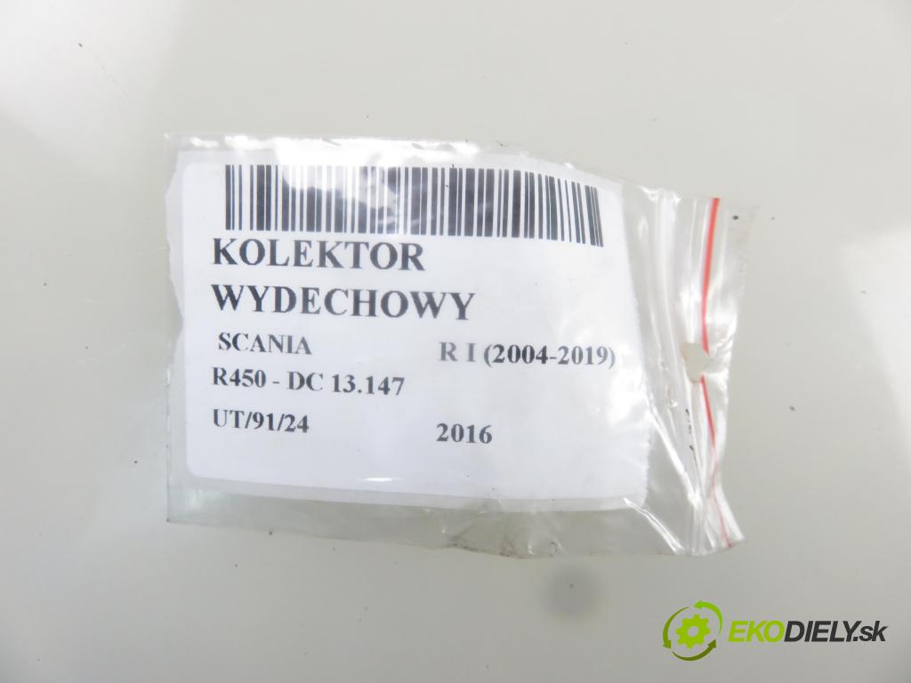 SCANIA R I CIĄGNIK SIODŁOWY 2016 331,00 R450 R6 - DC 13.147 euro6 12742,00 potrubí VYČERPAT: 1798363 ; 1821910 ; 2101942 (Výfukové potrubí)