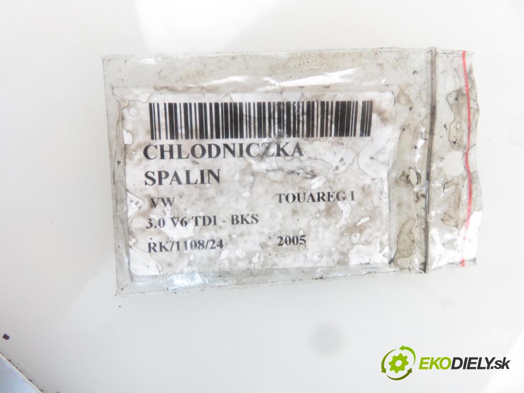 VW TOUAREG (7LA, 7L6, 7L7) SUV 2005 165,00 3.0 V6 TDI 224 - BKS 2967,00 Chladič spalín 059131063D