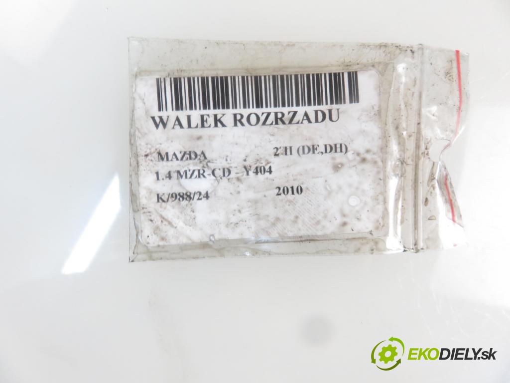MAZDA 2 (DE_, DH_) HB 2010 50,00 1.4 MZR-CD - Y404 1399,00 vačka Vačkový hriadeľ: 9636896880 ; 9636896980