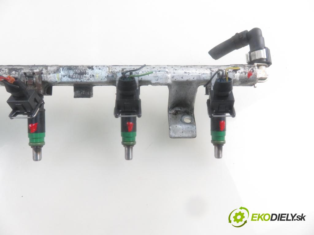 FORD FOCUS (DAW, DBW) HB 2003 74,00 1.6 16V 100 - FYDA 1596,00 Lišta vstrekovacia 2N19H487BB ; 98MFBB (Vstrekovacie lišty)