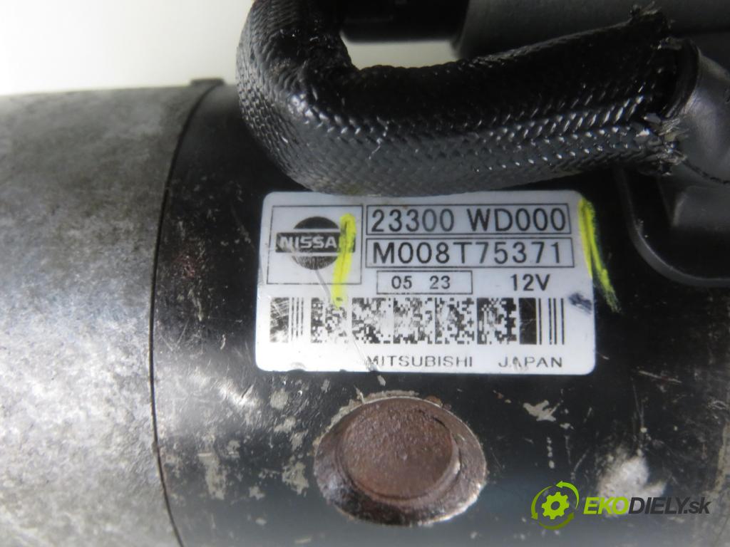 NISSAN ALMERA II (N16) HB 2000 81,00 2.2 Di - YD22DDT 2184,00 Štartér M008T75371 ; 23300WD000 (Štartéry)