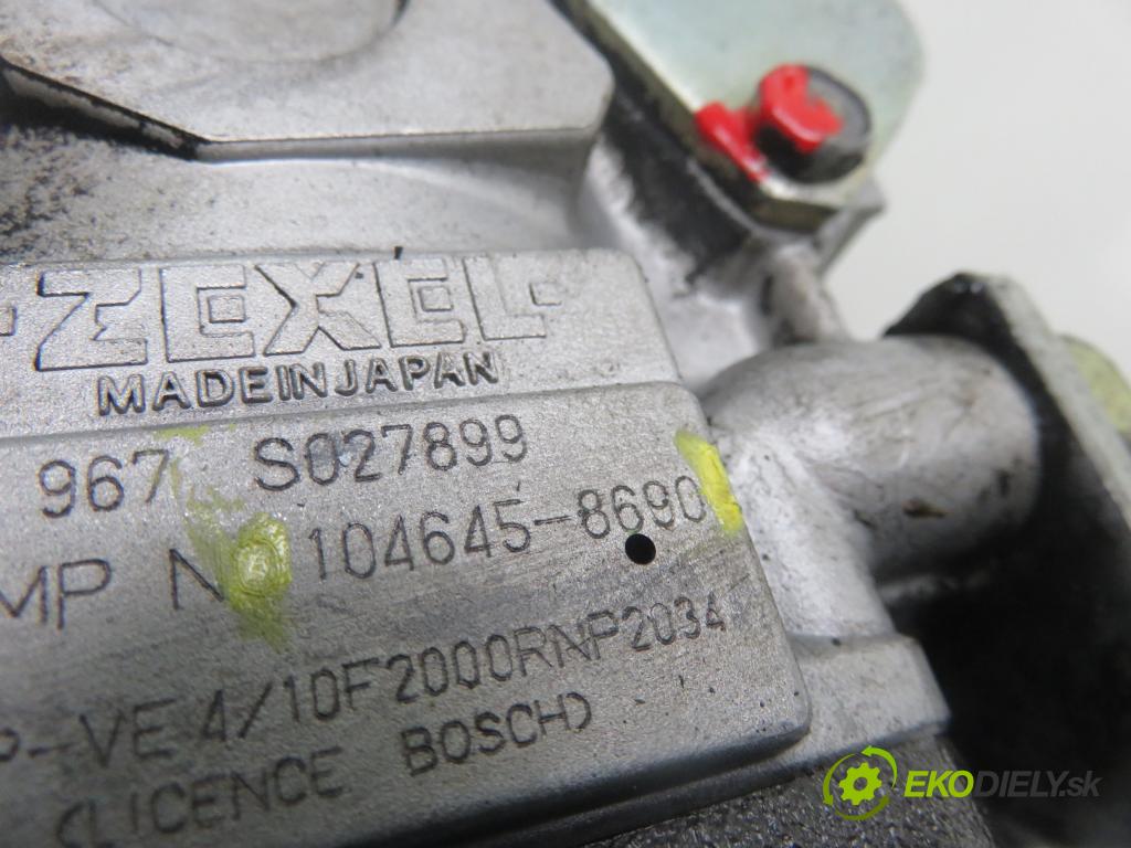 MITSUBISHI PAJERO SPORT I (K7_, K9_) SUV 1999 73,00 2.5 TD (K94W) 99 - 4D56 T 2477,00 Pumpa vstrekovacia MD354508 ; 1047458691 ; 1046458690 (Vstrekovacie čerpadlá)