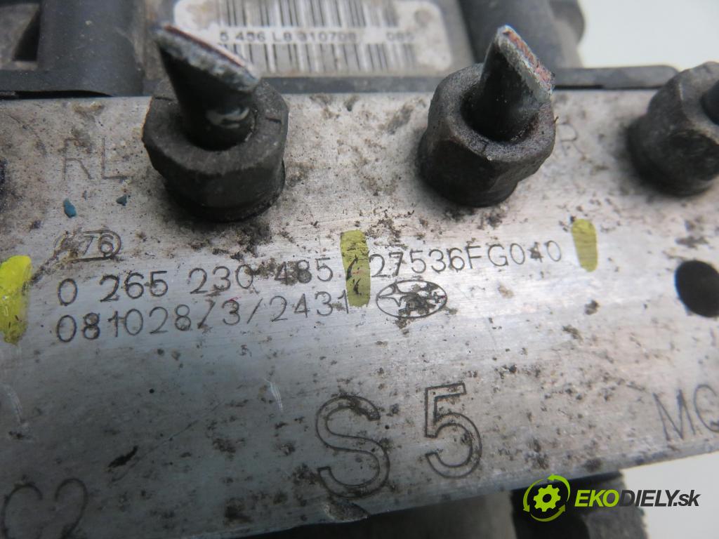 SUBARU IMPREZA liftback (GR, GH, G3) HB 2009 110,00 2.0 D AWD - EE20Z 1998,00 Pumpa ABS 0265951130 ; 0265230485 ; 27536FG040 (Pumpy ABS)