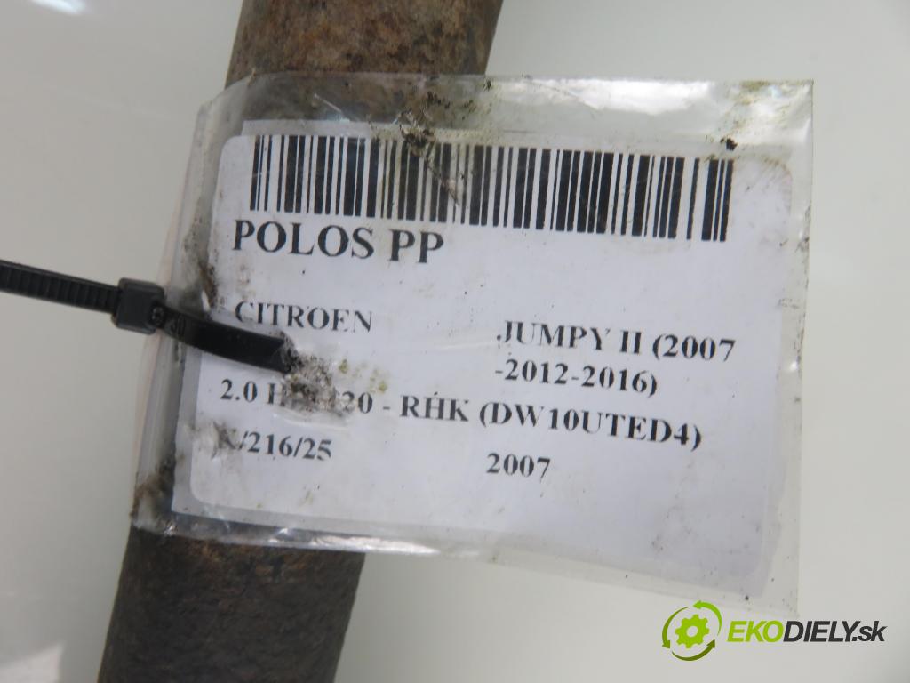 CITROEN JUMPY Skrzynia FURGON 2007 88,00 2.0 HDi 120 - RHK (DW10UTED4) 1997,00 Poloos PP