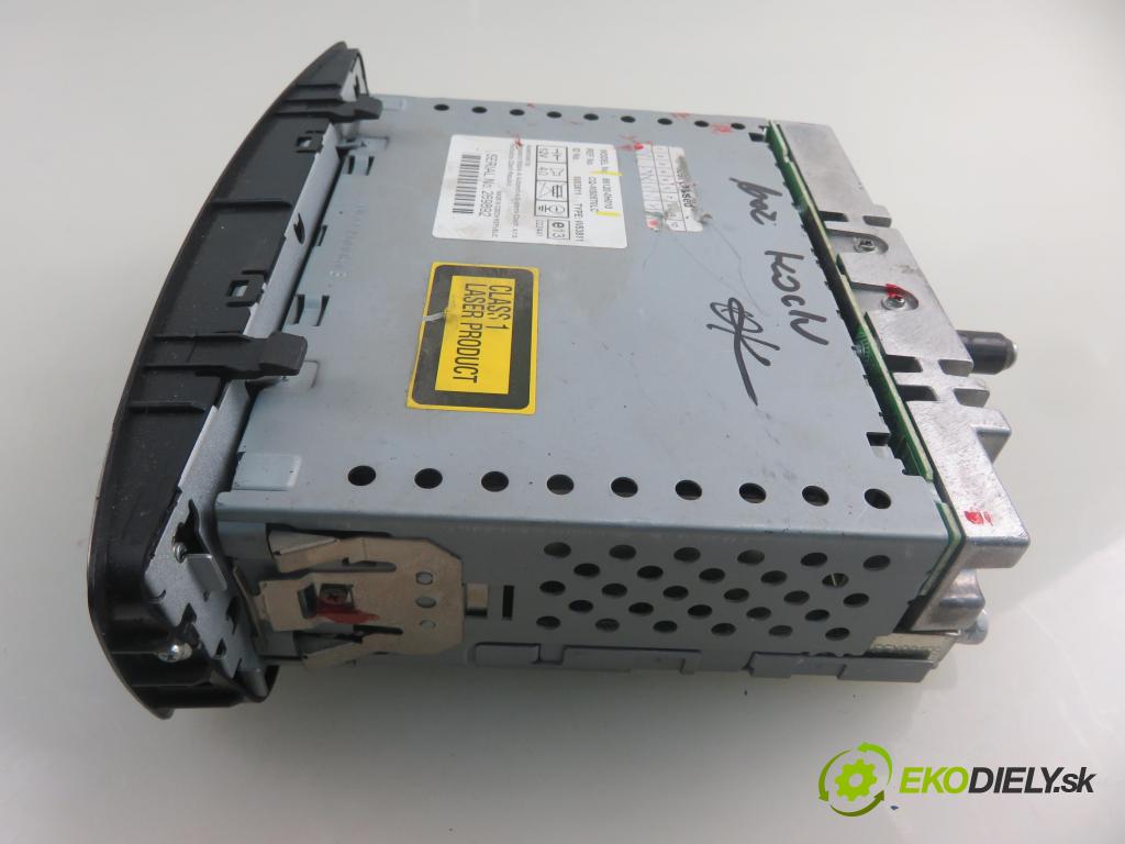 CITROEN C1 (PM_, PN_) HB 2006 50,00 1.0 12V R3 68 - 1KR-FE 998,00 RADIO 269892 ; 861200H010