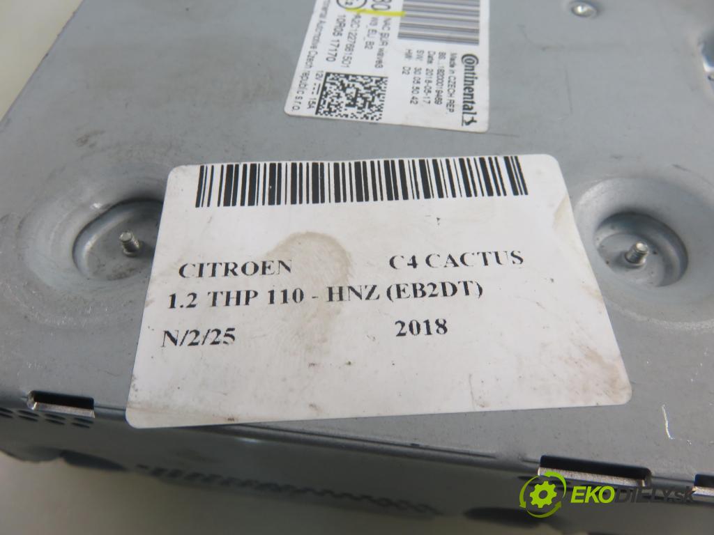 CITROEN C4 CACTUS CROSSOVER 2018 81,00 1.2 THP 110 - HNZ (EB2DT) 1199,00 RADIO 9825695880