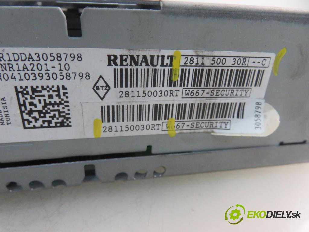 RENAULT SCENIC III (JZ0/1_) MINIVAN 2010 103,00 2.0 16V (JZ0G, JZ0P, JZ1E, JZ1P) - M4R 713 1997,00 RADIO 281150030R