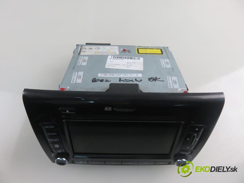 FIAT BRAVO II (198_) HB 2009 66,00 1.6 D Multijet - 198 A6.000 1598,00 RADIO CD 735506121