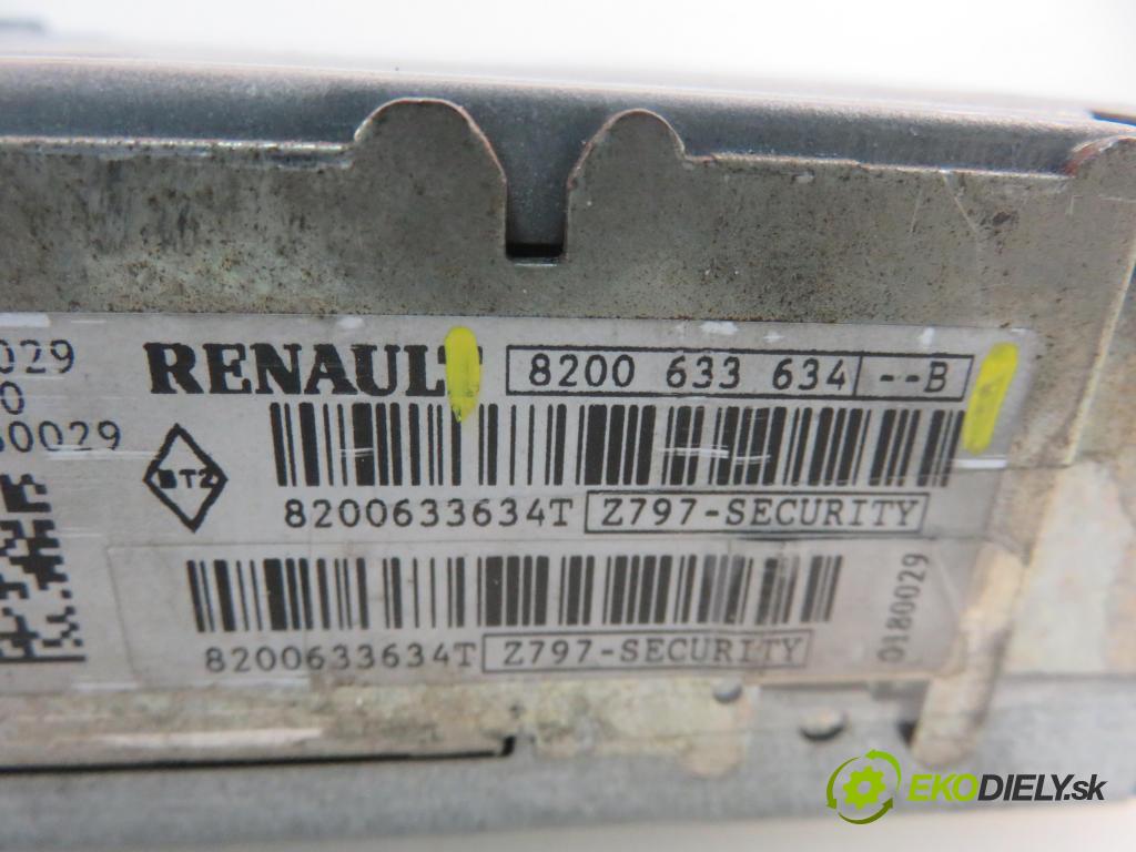 RENAULT MASTER II Autobus (JD) BUS 2006 0,00 2.5 dCi 100 (JDCV) - G9U 754 2464,00 RADIO CD 8200633634B