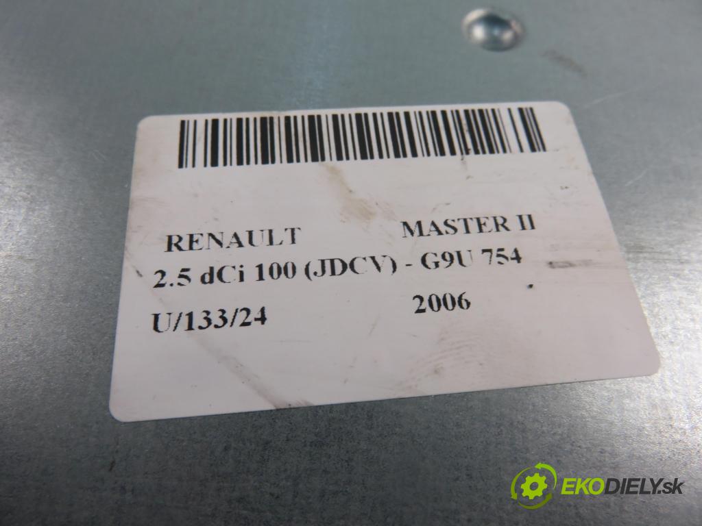 RENAULT MASTER II Autobus (JD) BUS 2006 0,00 2.5 dCi 100 (JDCV) - G9U 754 2464,00 RADIO CD 8200633634B