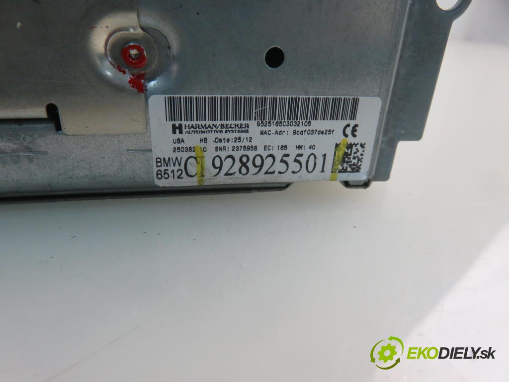 BMW X3 (F25) SUV 2012 225,00 xDrive 35 i 306 - N55 B30 A 2979,00 RADIO CD 928925501