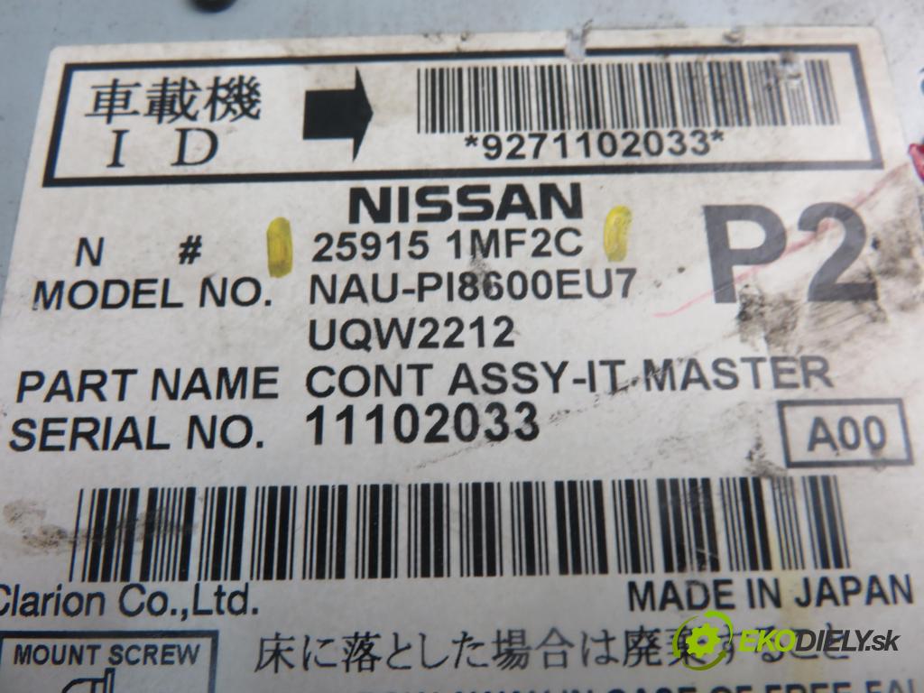 INFINITI M (Y51) SEDAN 2010 175,00 3.0d V6 238 - V9X 2993,00 RADIO CD 259151MF2C