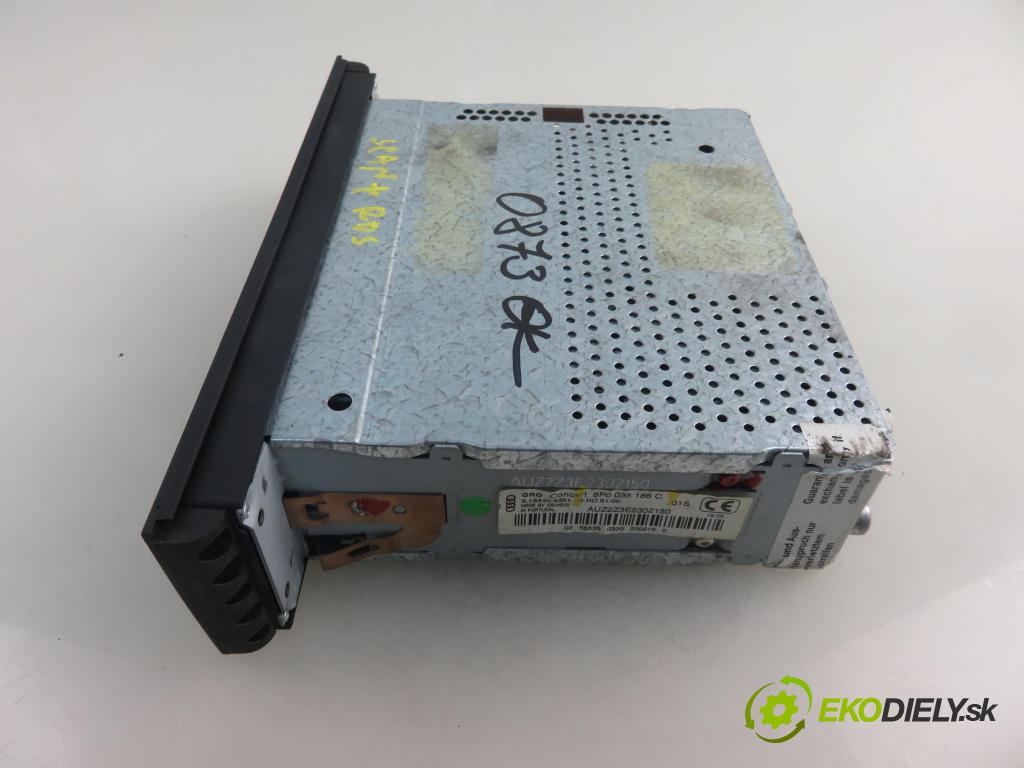 AUDI A3 Sportback (8PA) HB 2006 103,00 2.0 TDI 16V - BKD 1968,00 RADIO CD 8P0035186C