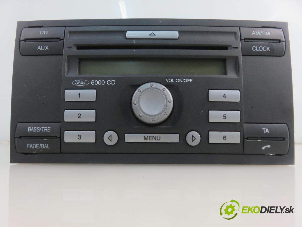FORD FIESTA V (JH_, JD_) HB 2008 50,00 1.4 TDCi 68 - F6JB 1399,00 RADIO CD 6S6118C815AJ