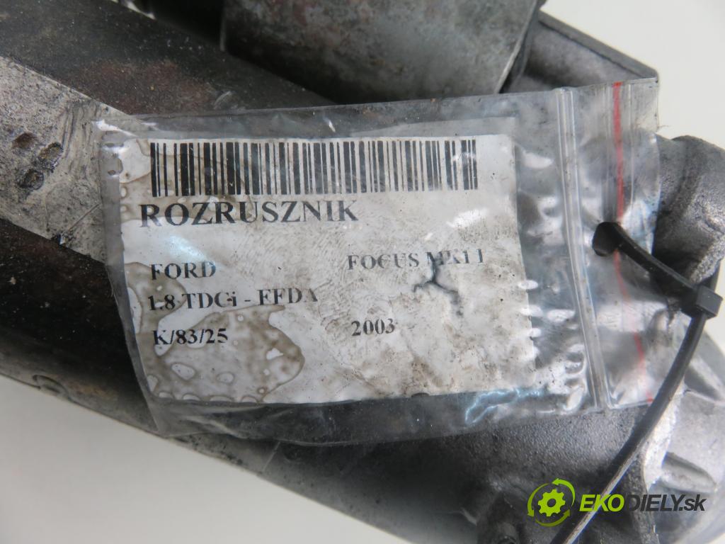 FORD FOCUS (DAW, DBW) HB 2003 74,00 1.8 TDCi - FFDA 1753,00 startér  (Startér)