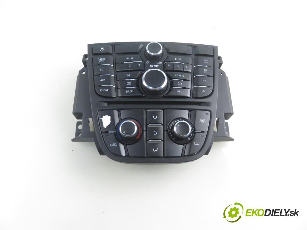 OPEL MERIVA B nadwozie wielkoprzestrzenne (MPV) (S10) MINIVAN 2011 74,00 1.4 - A 14 XER 1398,00 Panel kúrenia KLIMATRONIK 13346041 ; 13346092