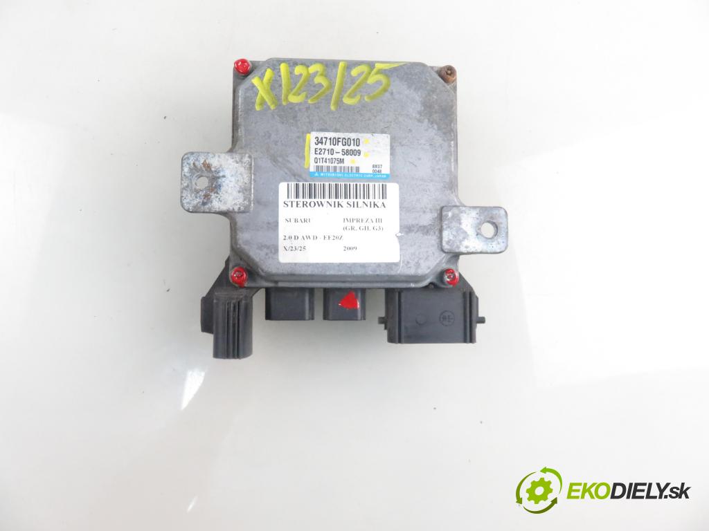SUBARU IMPREZA liftback (GR, GH, G3) HB 2009 110,00 2.0 D AWD - EE20Z 1998,00 Riadiaca jednotka servočerpadlo Q1T41075M ; E271058009 ; 34710FG010 (Riadiaca jednotka)