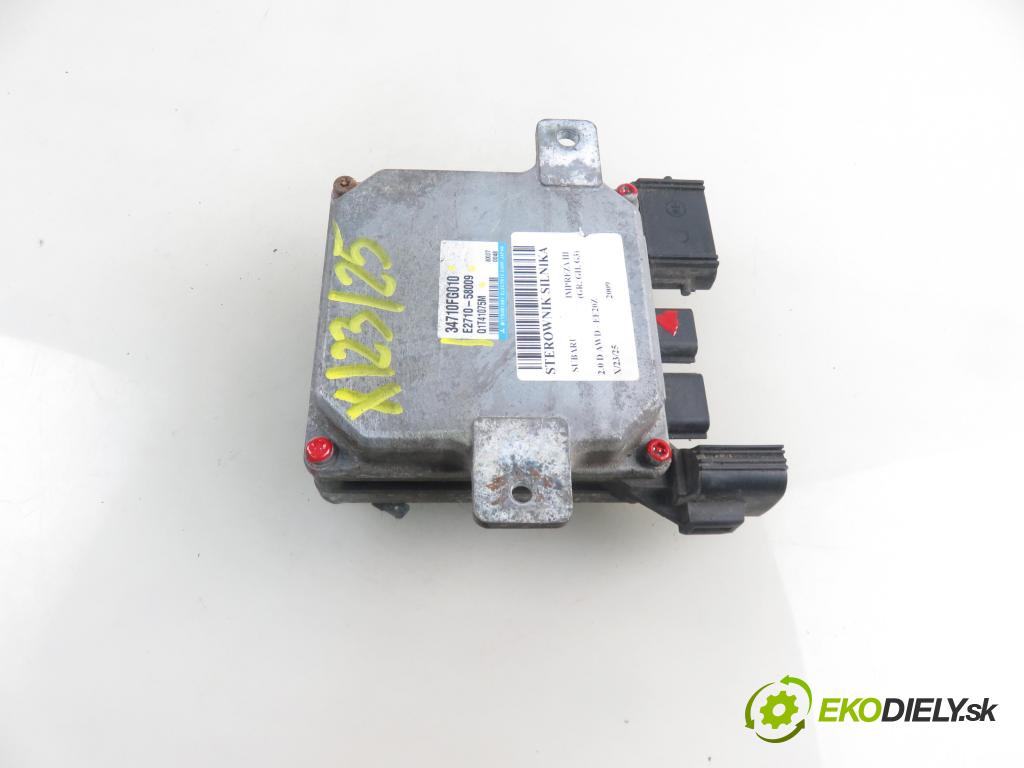 SUBARU IMPREZA liftback (GR, GH, G3) HB 2009 110,00 2.0 D AWD - EE20Z 1998,00 Riadiaca jednotka servočerpadlo Q1T41075M ; E271058009 ; 34710FG010 (Riadiaca jednotka)