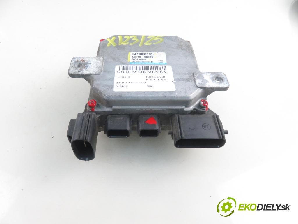 SUBARU IMPREZA liftback (GR, GH, G3) HB 2009 110,00 2.0 D AWD - EE20Z 1998,00 Riadiaca jednotka servočerpadlo Q1T41075M ; E271058009 ; 34710FG010 (Riadiaca jednotka)