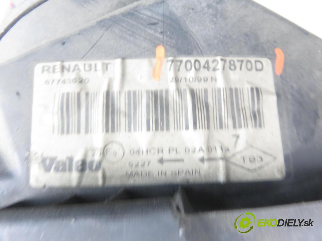 RENAULT MEGANE I (BA0/1_) HB 2002 79,00 1.6 16V 107 - K4M 700 1598,00 světlo PP 7700427870D