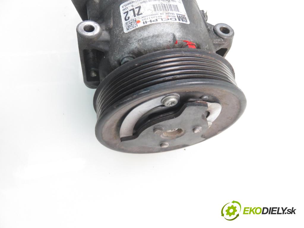 OPEL MERIVA B nadwozie wielkoprzestrzenne (MPV) (S10) MINIVAN 2011 74,00 1.4 - A 14 XER 1398,00 KOMPRESOR: klimatizácie 401351739 ; 13250608 (Kompresory klimatizácie)