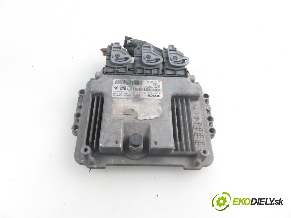 PEUGEOT 206 liftback (2A/C) HB 2004 50,00 1.4 HDi 8V 70 - 8HX 1398,00 Riadiaca jednotka Motor 0281011089 ; 9653202580