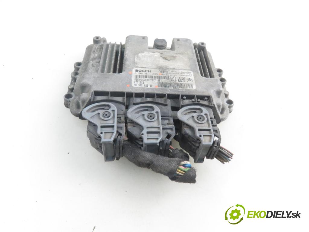 PEUGEOT 206 liftback (2A/C) HB 2004 50,00 1.4 HDi 8V 70 - 8HX 1398,00 Riadiaca jednotka Motor 0281011089 ; 9653202580