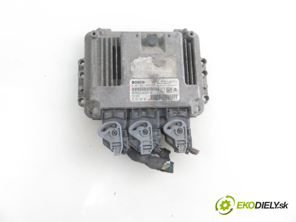 PEUGEOT 206 liftback (2A/C) HB 2004 50,00 1.4 HDi 8V 70 - 8HX 1398,00 Riadiaca jednotka Motor 0281011089 ; 9653202580