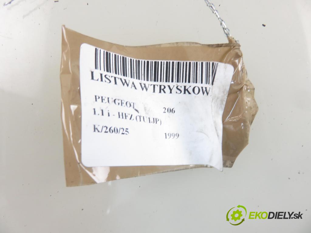 PEUGEOT 206 liftback (2A/C) HB 1999 44,00 1.1 60 - HFZ 1124,00 Lišta vstrekovacia 9625194080 (Vstrekovacie lišty)