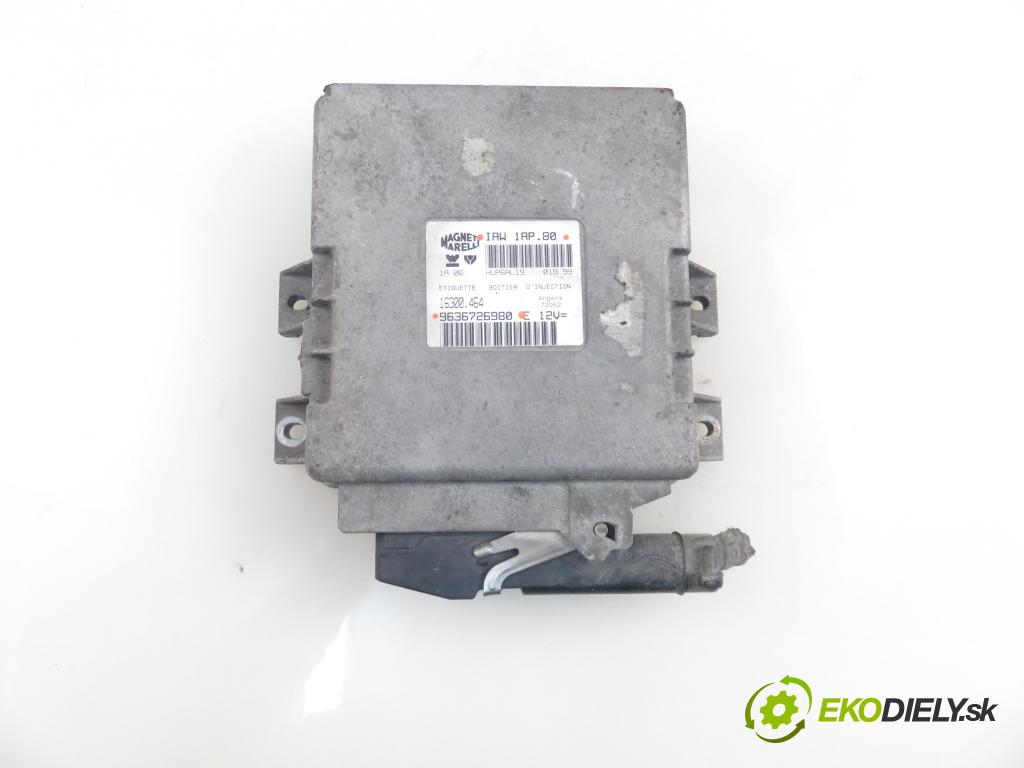 PEUGEOT 206 liftback (2A/C) HB 1999 44,00 1.1 60 - HFZ 1124,00 Riadiaca jednotka Motor 9636726980 ; IAW1AP80