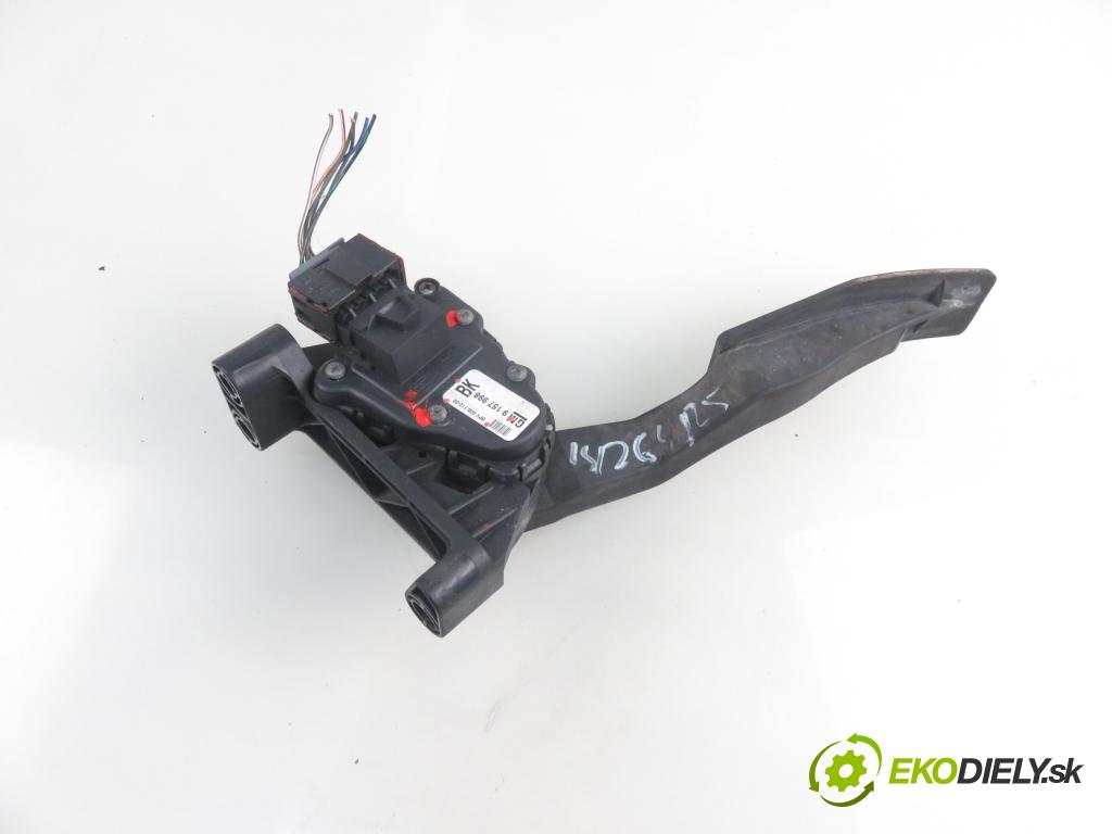 OPEL ASTRA G liftback (T98) HB 1999 55,00 1.7 DTI 16V - Y 17 DT 1686,00 Potenciometer plynu 9157998BK ; 6PV00811200 (Pedále)