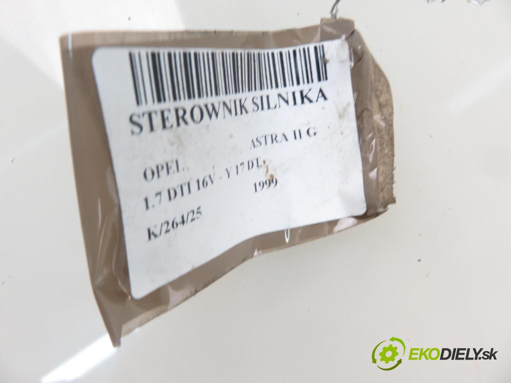 OPEL ASTRA G liftback (T98) HB 1999 55,00 1.7 DTI 16V - Y 17 DT 1686,00 Riadiaca jednotka Motor 8973065751 ; 12212819