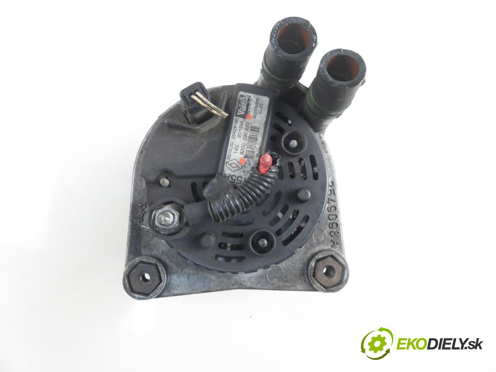 RENAULT ESPACE IV (JK0/1_) MINIVAN 2003 110,00 2.2 dCi (JK0H) 150 - G9T 742 2188,00 Alternátor 8200290220 ; 2542819B (Alternátory)