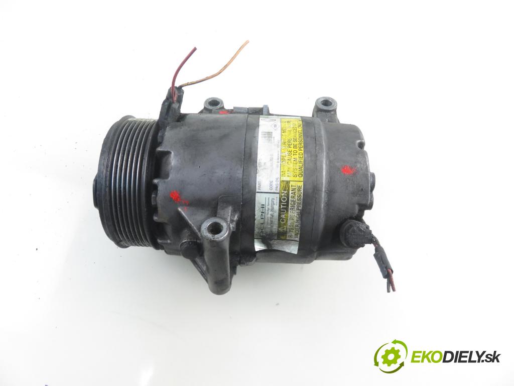 RENAULT ESPACE IV (JK0/1_) MINIVAN 2003 110,00 2.2 dCi (JK0H) 150 - G9T 742 2188,00 KOMPRESOR: klimatizácie  (Kompresory klimatizácie)