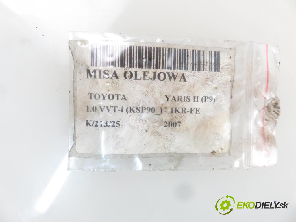 TOYOTA YARIS (_P9_) HB 2007 51,00 1.0 VVT-i (KSP90_) - 1KR-FE 998,00 vana olejová  (Olejové vany)