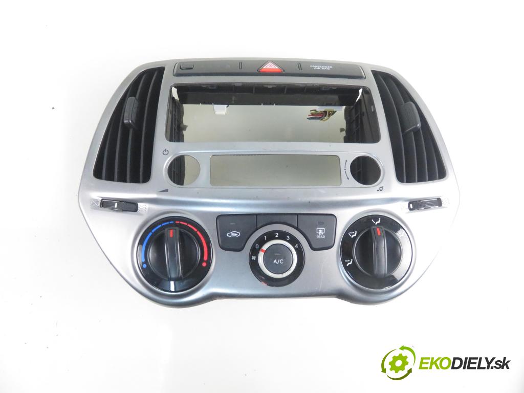 HYUNDAI i20 (PB, PBT) HB 2012 63,00 1.2 - G4LA 1248,00 Panel kúrenia KLIMATIZACE: 972504P540
