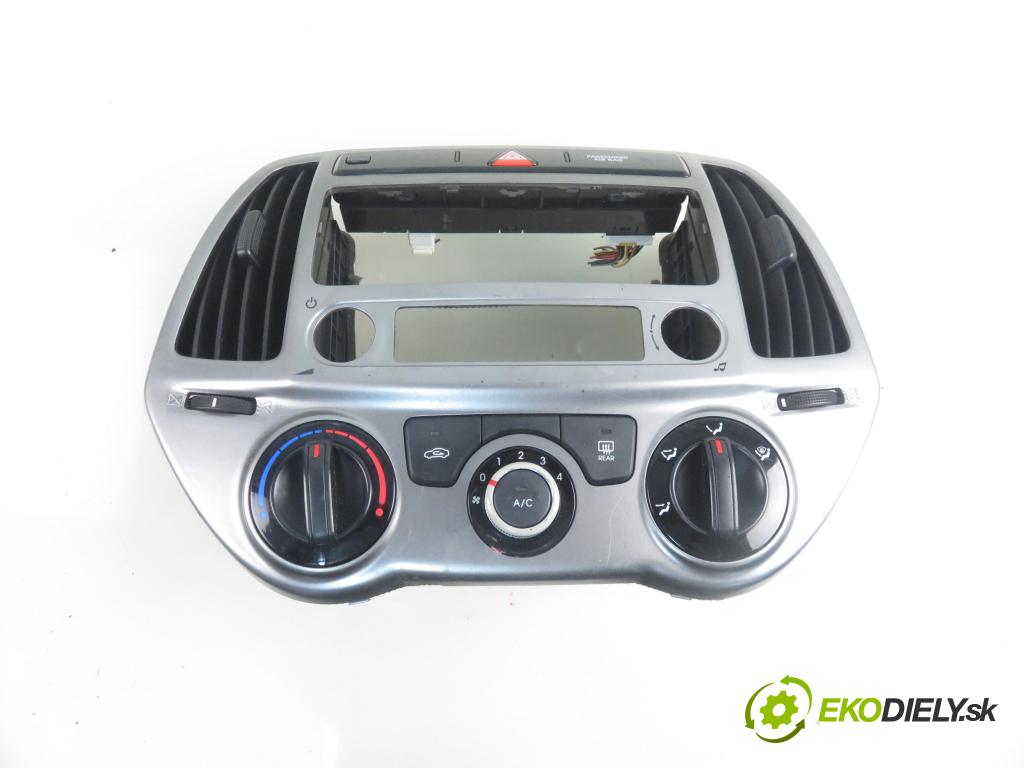HYUNDAI i20 (PB, PBT) HB 2012 63,00 1.2 - G4LA 1248,00 Panel kúrenia KLIMATIZACE: 972504P540