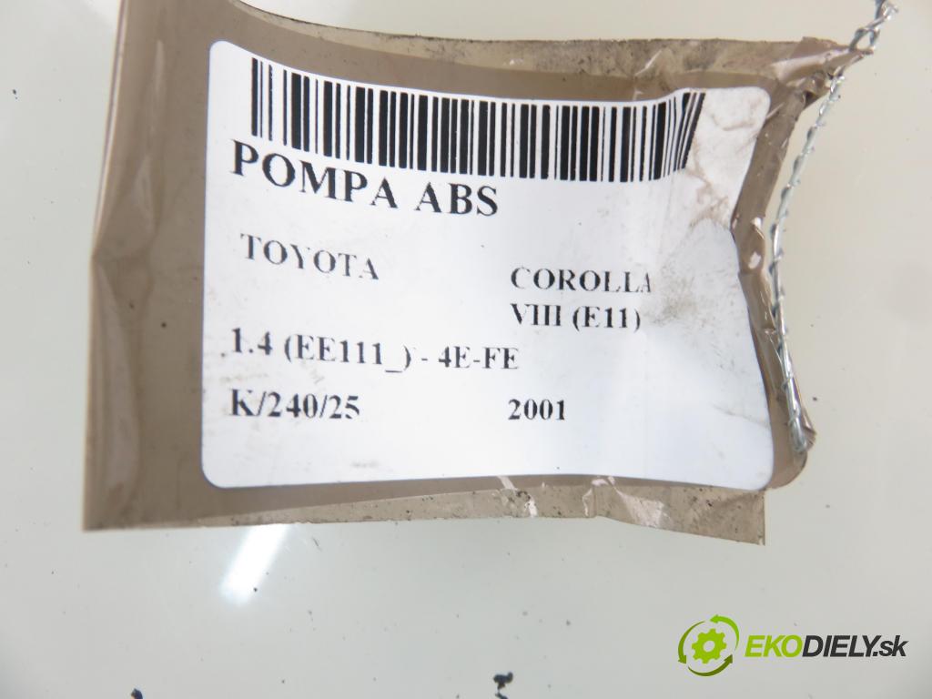 TOYOTA COROLLA Liftback (_E11_) LIFTBACK 2001 63,00 1.4 (EE111_) - 4E-FE 1332,00 Pumpa ABS 8954102020 ; 5WK8470 ; 10094919013 (Pumpy ABS)